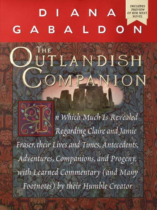 Cover image for The Outlandish Companion, Volume 1